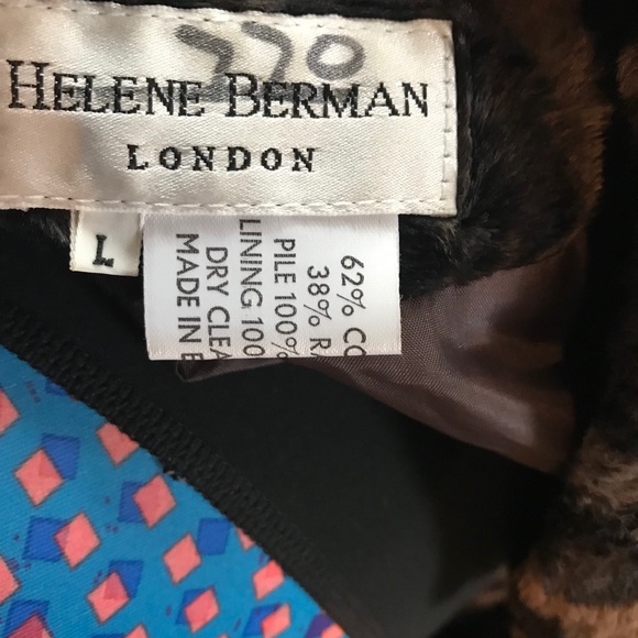 Vintage Helene Berman Animal Print Jacket - Picture 7 of 8